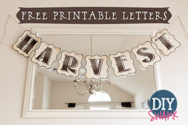 Free Printable Letters