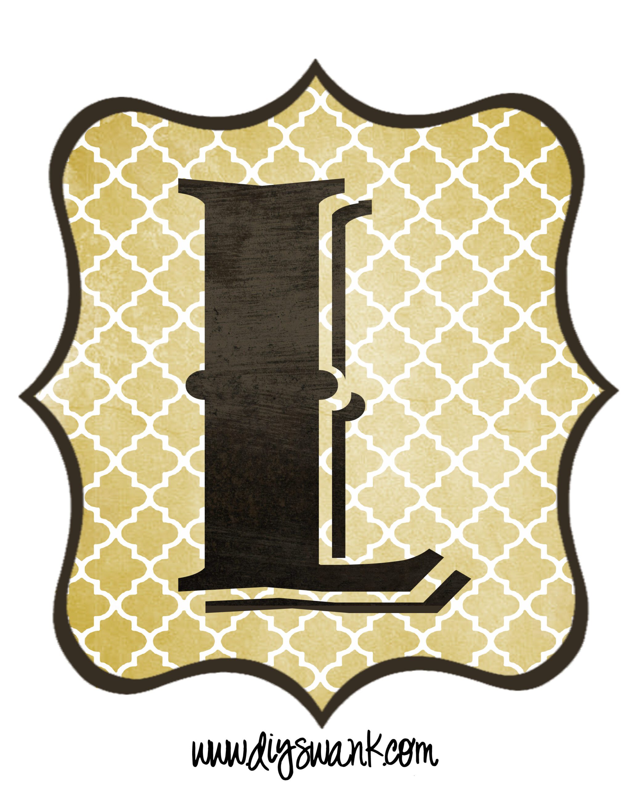 Letter_L - Swanky Design Co.