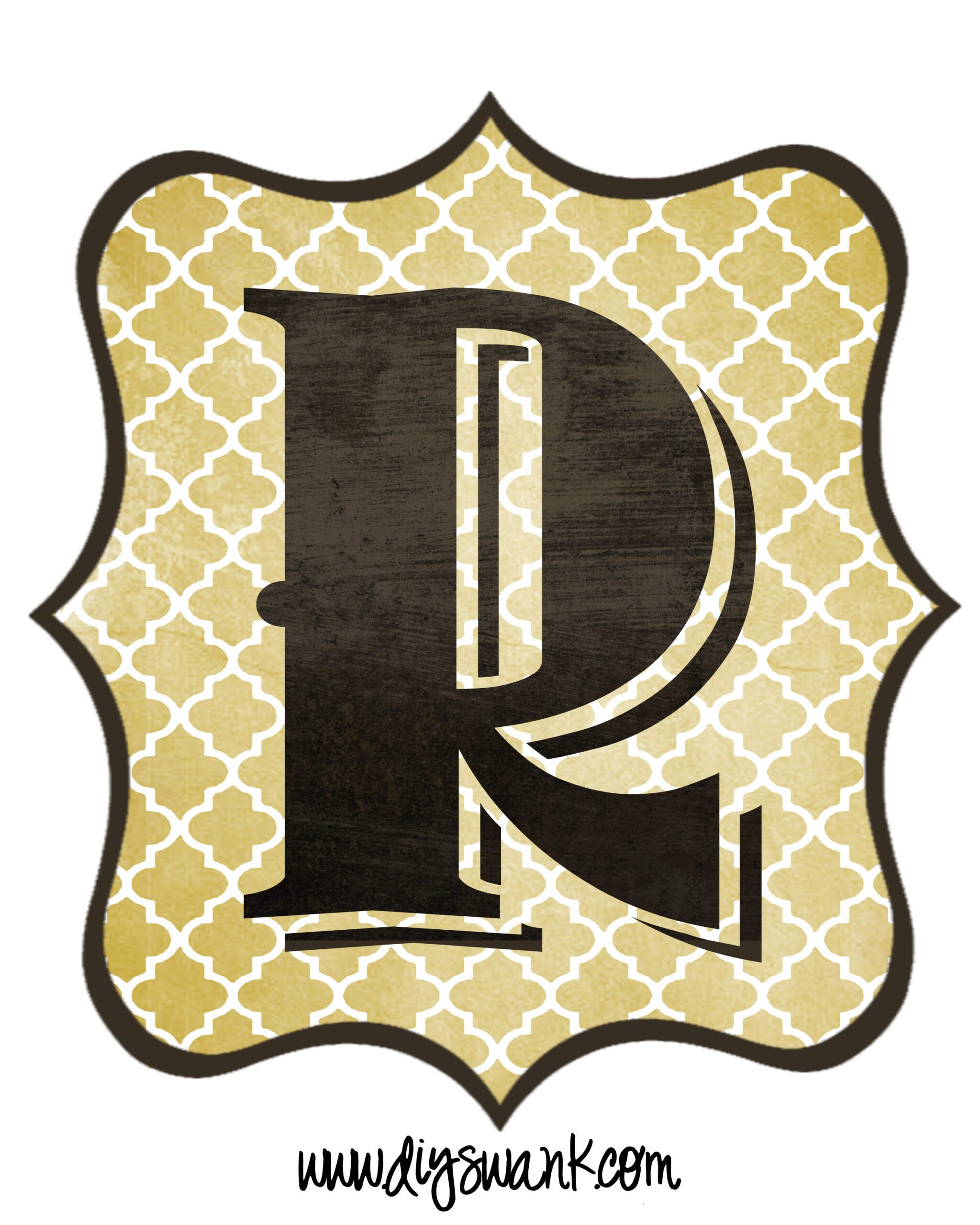 Letter R Printrest Letter_R - Swanky Design Co.