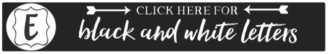 Black-and-White-Banner-Letters