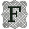 Free Printable Letters Gray and Black - Swanky Design Company