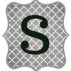 Free Printable Letters Gray and Black - Swanky Design Company