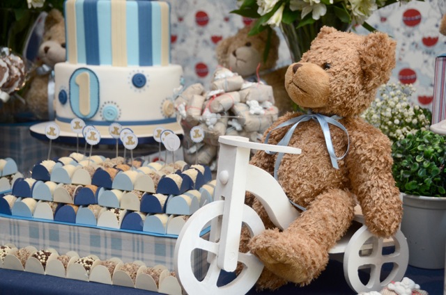 teddy bear themed birthday party for boy