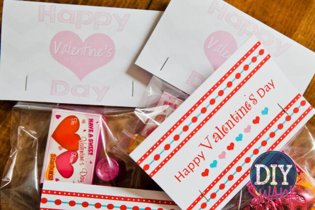 printable valentine candy bag toppers