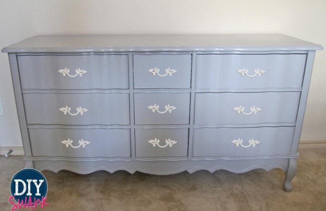 French-Gray-Dresser-Makeover