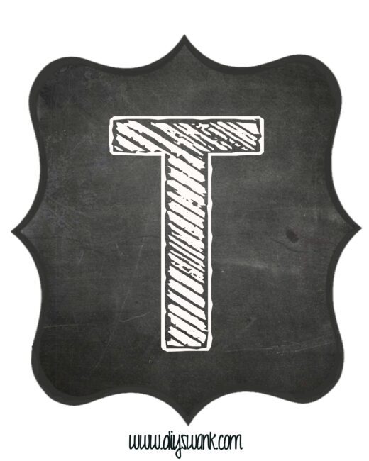Printable_Chalkboard_ Letter_T
