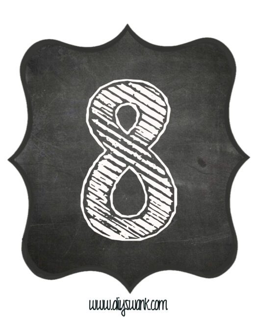 Printable_Chalkboard_ Number_8