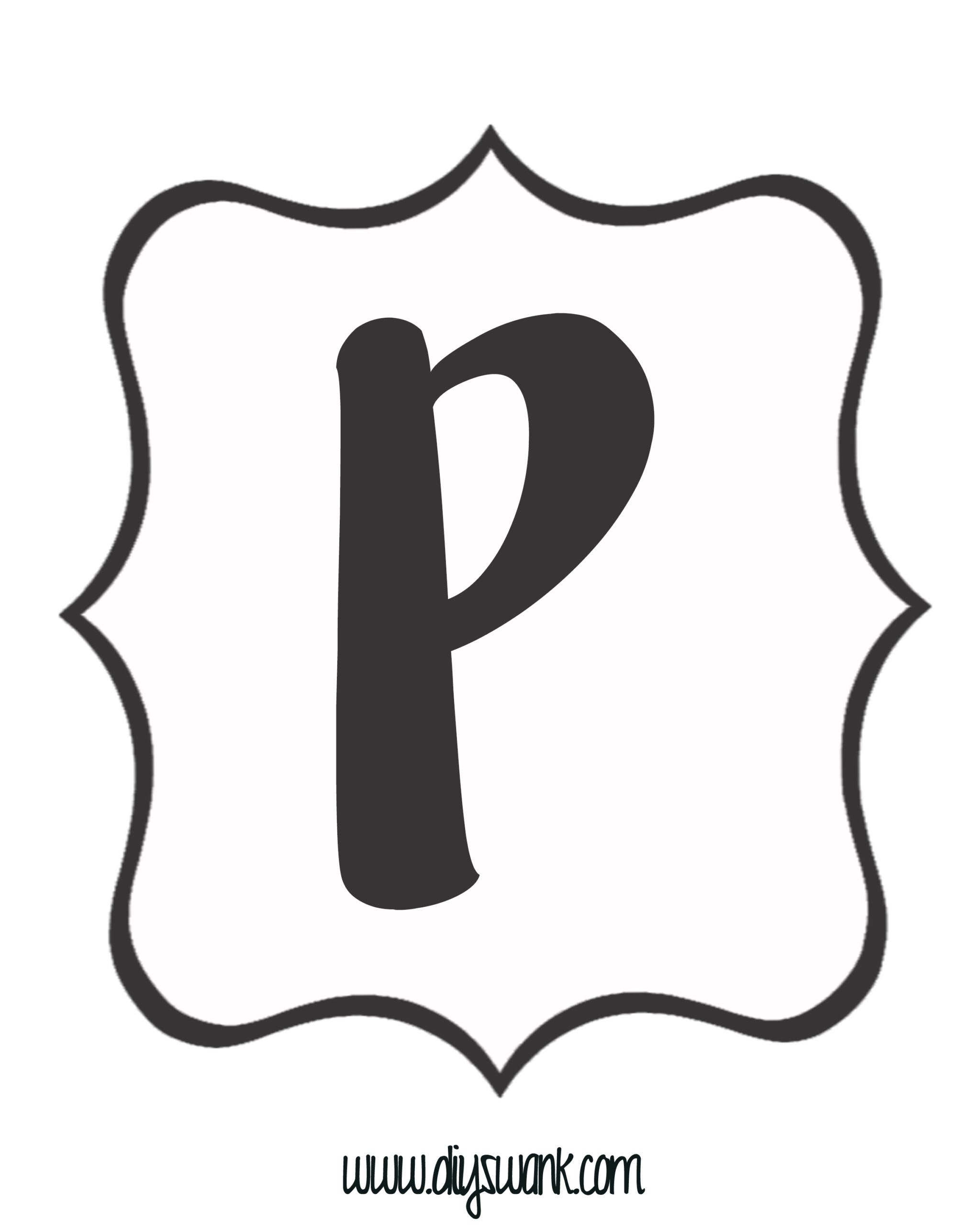 white and black letterp swanky design company