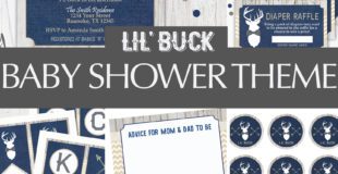 Little Buck Baby Shower Theme