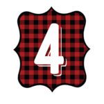 Buffalo Plaid Number 4