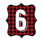 Buffalo Plaid Number 6
